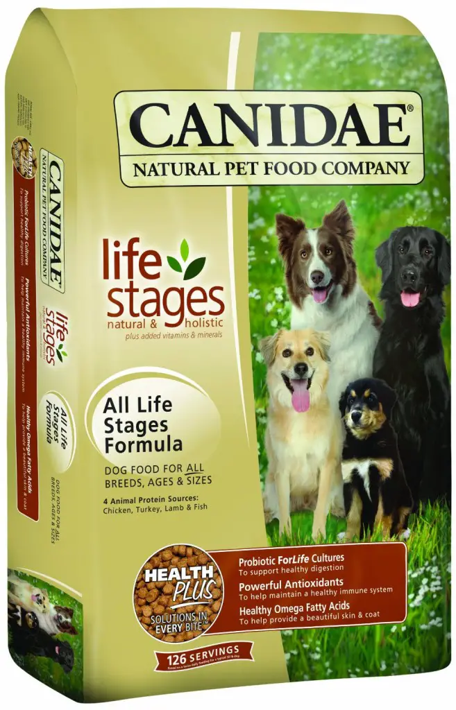 CANIDAE Life Stages Dry Dog Food for Puppies, Adults & Seniors